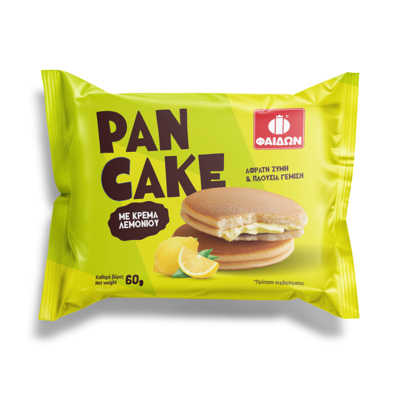 Pancake lemon cream filling